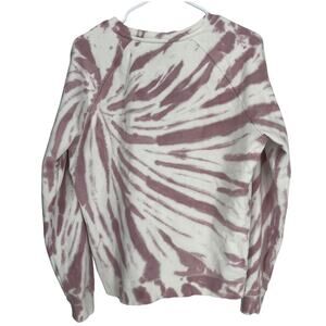 Lucky Brand French Terry Tie-Dye Crewneck Sweatshirt-Size M